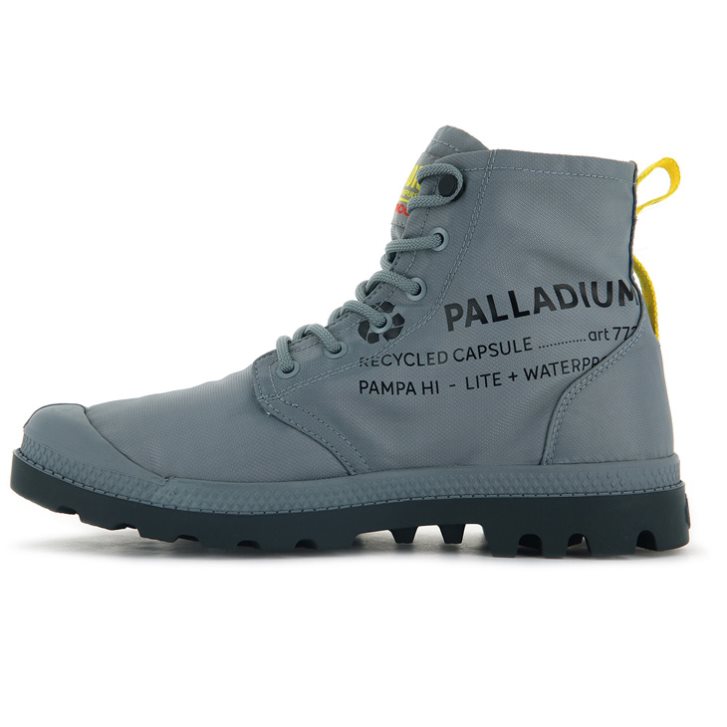 Dámské Boty Palladium Pampa Recycle Nepromokavé+ 2 Světle Blankyt | CZ HGP-70Q